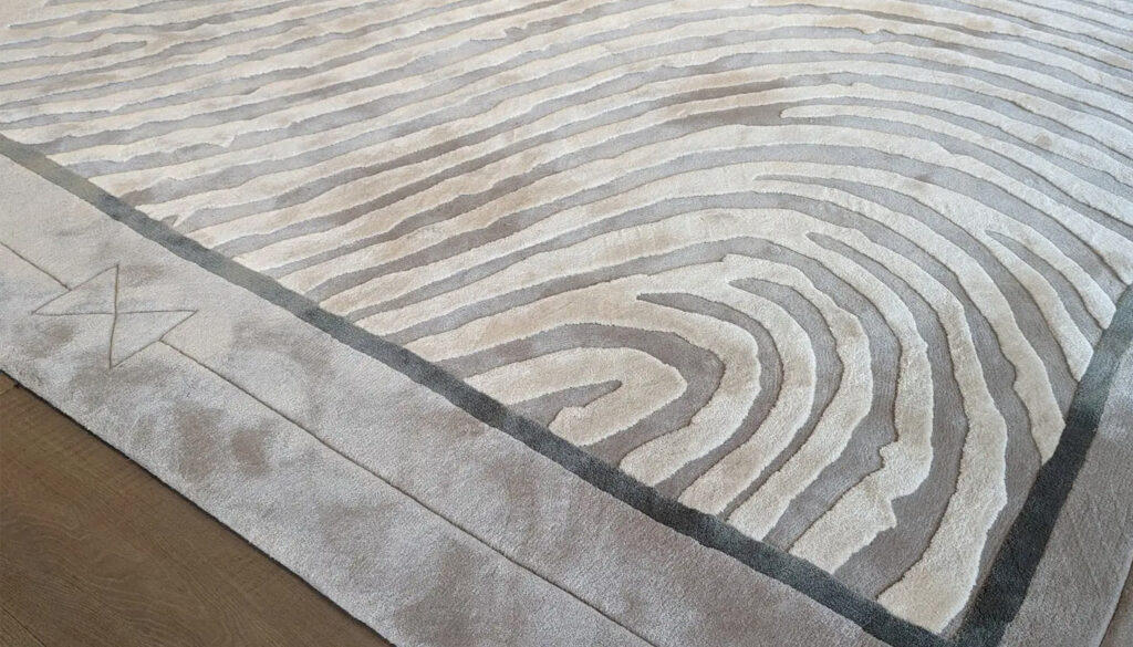 Unique Touch Teppich mit eigenem Fingerabdruck